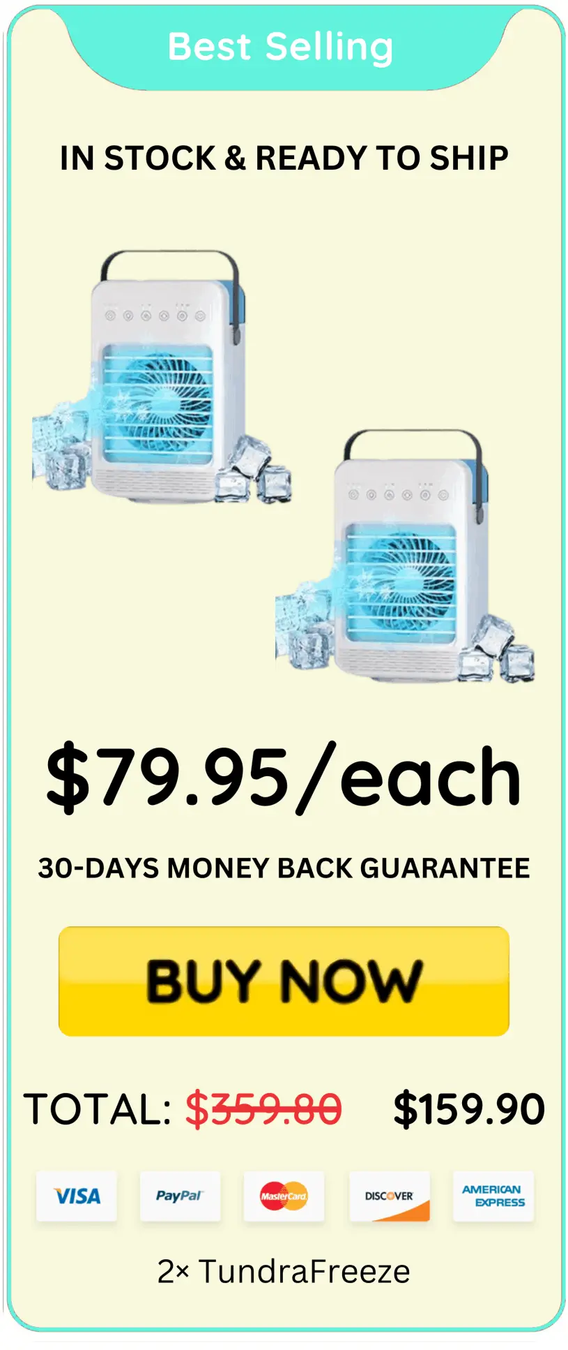 Tundra Freeze AC offer price